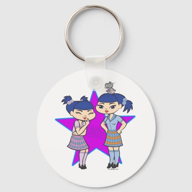 Gemini Keychain (Front)