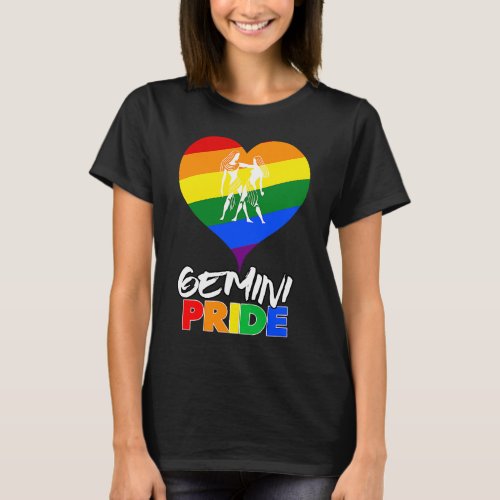 Gemini LGBT Gay Pride Awesome T_Shirt