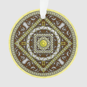 Gemini Mandala Acrylic Ornament