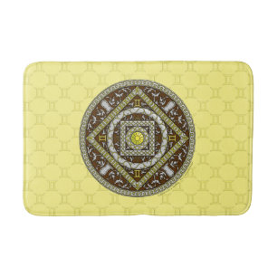 Gemini Mandala Bath Mat
