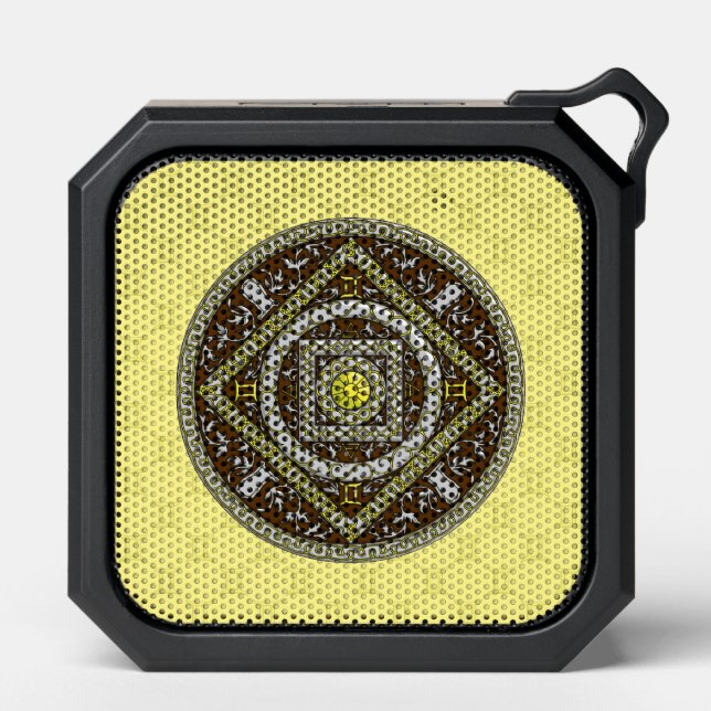Gemini Mandala Bluetooth Speaker (Front)