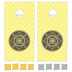 Gemini Mandala Cornhole Set
