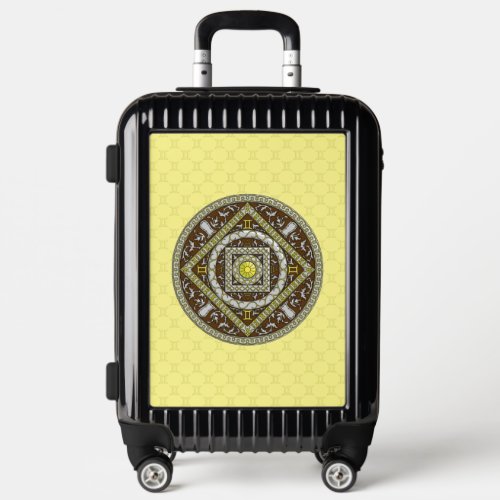 Gemini Mandala Luggage