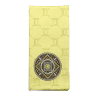 Gemini Mandala Napkin