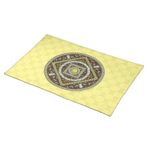 Gemini Mandala Placemat
