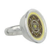 Gemini Mandala Ring (Side)