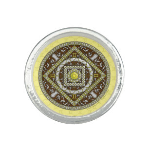 Gemini Mandala Ring