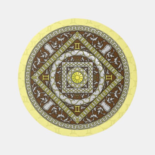 Gemini Mandala Rug