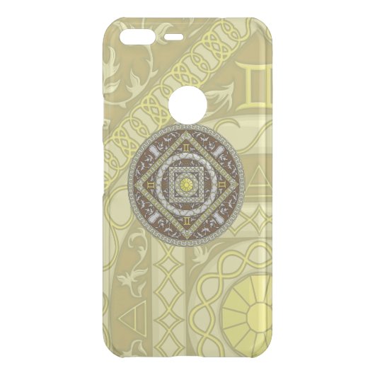 Gemini Mandala Uncommon Phone Case (Back)