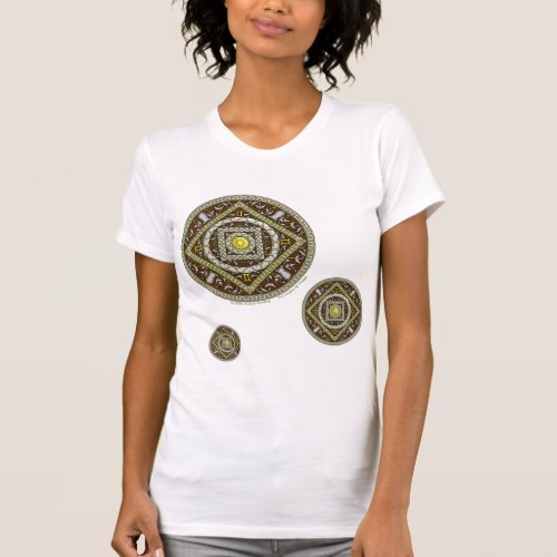 Gemini Mandala Womens Light Shirt