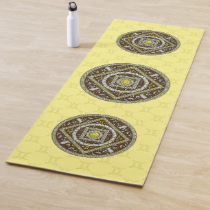 Gemini Mandala Yoga Mat
