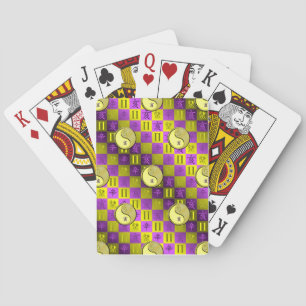 Gemini & Metal Boar Poker Cards
