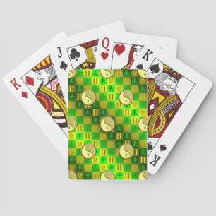 Gemini & Metal Goat Poker Cards