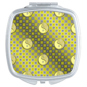 Gemini & Metal Rabbit Compact Mirror