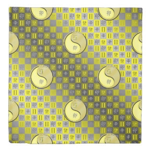 Gemini & Metal Rabbit Duvet Cover