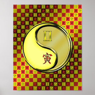 Gemini & Metal Tiger Poster