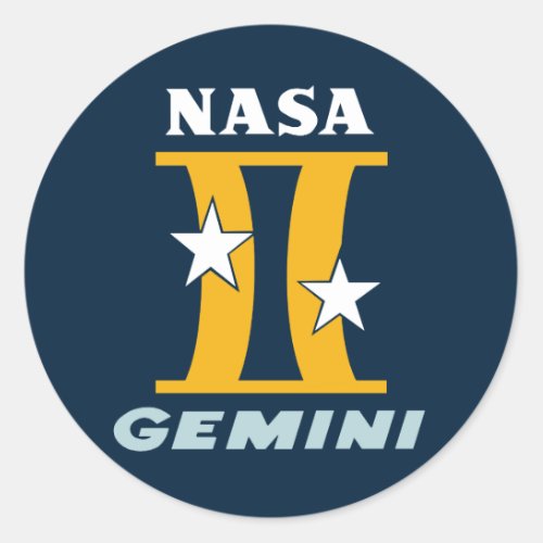 Gemini Mission Sticker