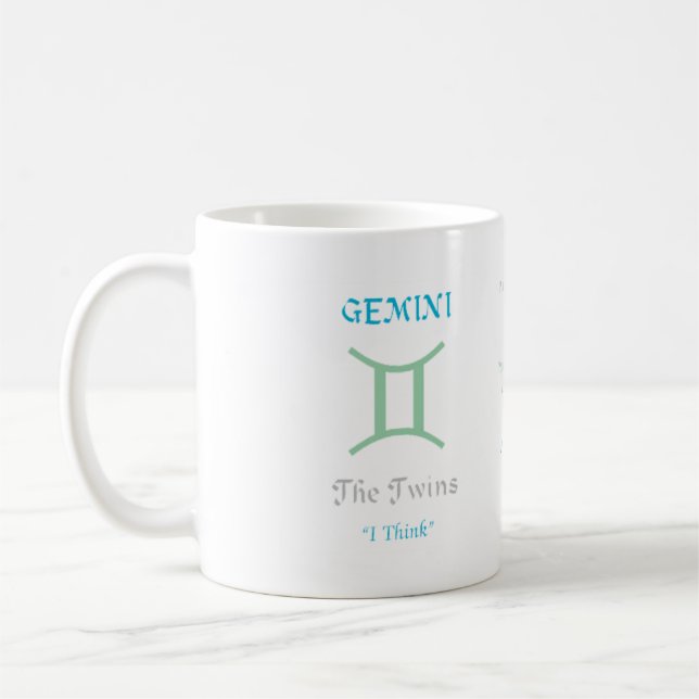 Gemini mug (Left)