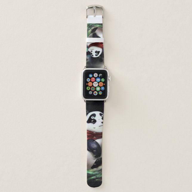 Gemini Panda- Apple Watch Band (Front)