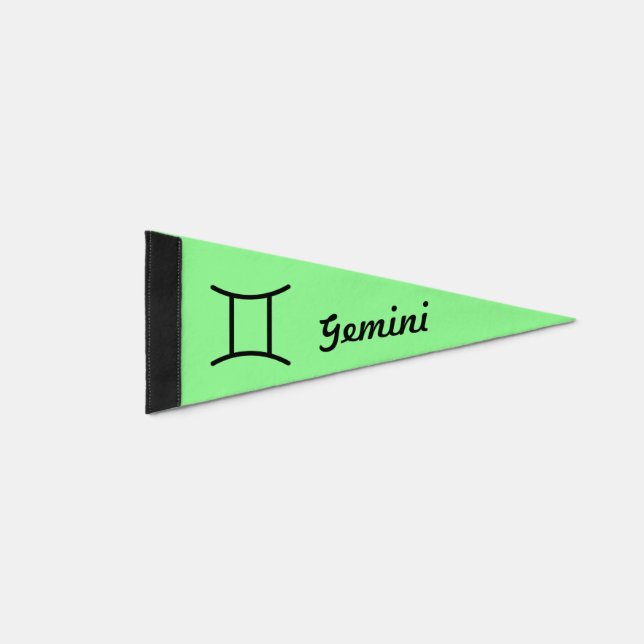 Gemini Pennant Flag (Front)