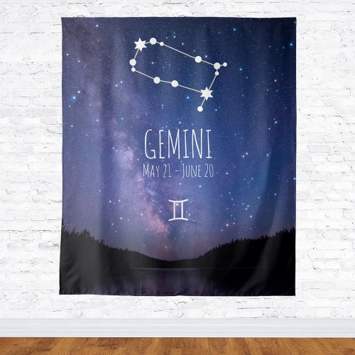 Gemini  Personalized Astrology Tapestry