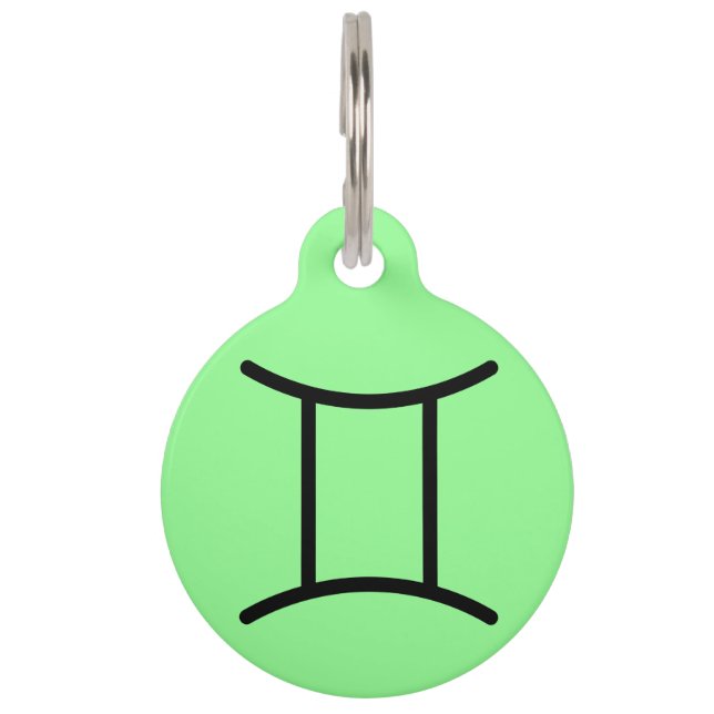 Gemini Pet ID Tag (Front)