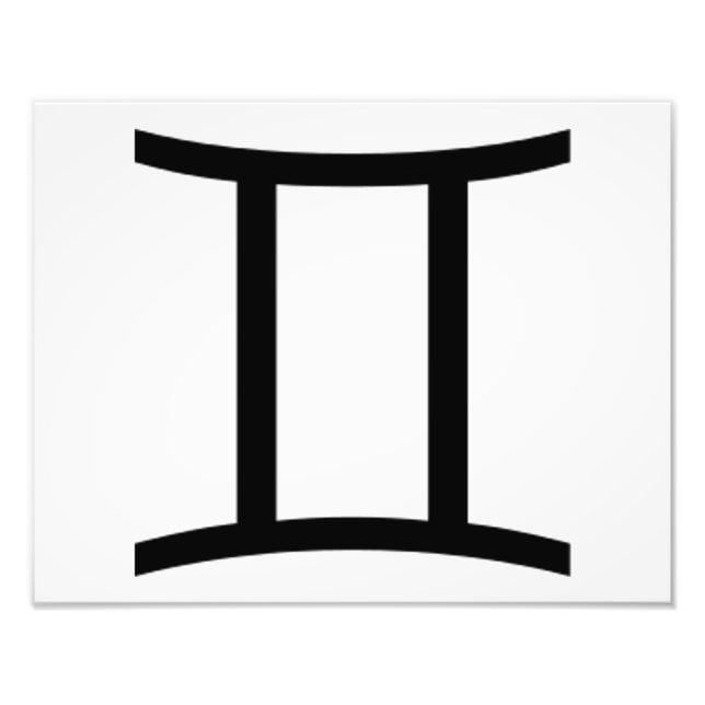 Gemini Photo Print (Front)