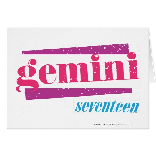 Gemini Pink Cards (Front Horizontal)