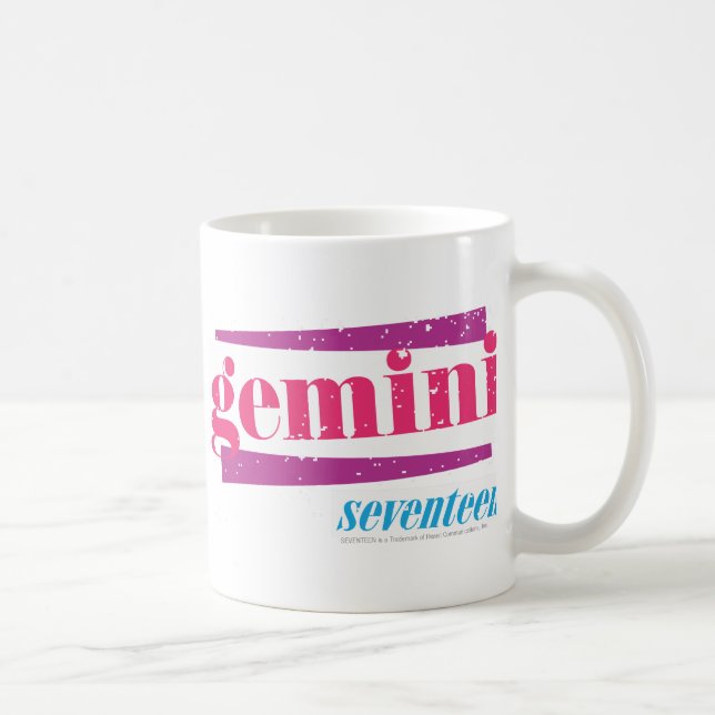 Gemini Pink Coffee Mug (Right)