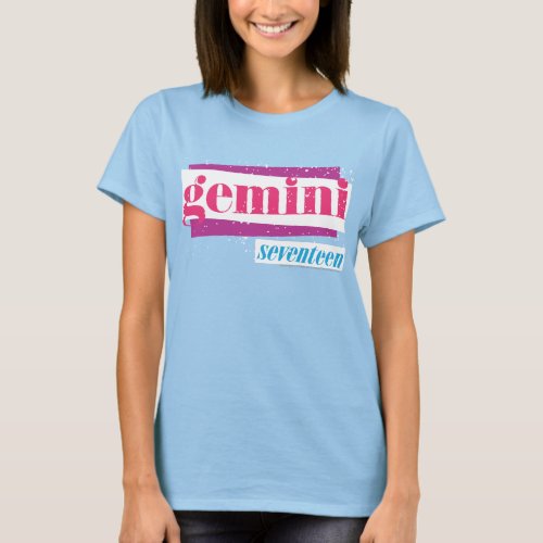 Gemini Pink T_Shirt