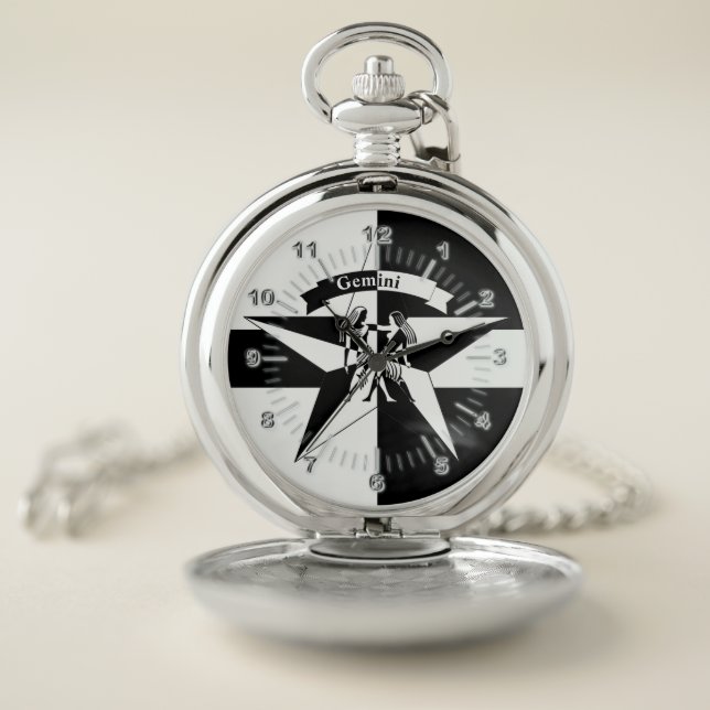 Gemini Pocket Watch (Inside)