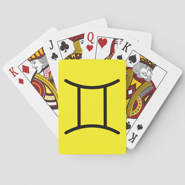 Gemini Poker Cards (Back)