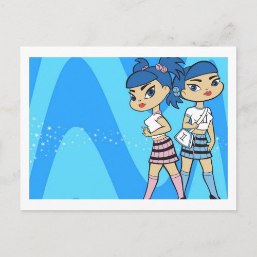 Gemini Postcard