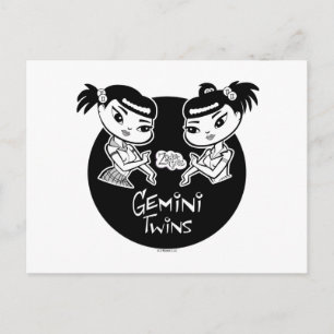 Gemini Postcard
