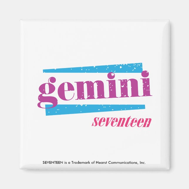 Gemini Purple Magnet (Front)