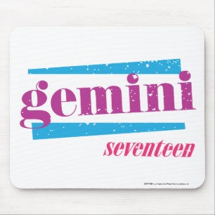 Gemini Purple Mouse Pad