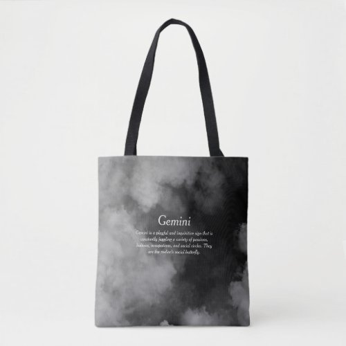 Gemini Shoulder Tote Bag
