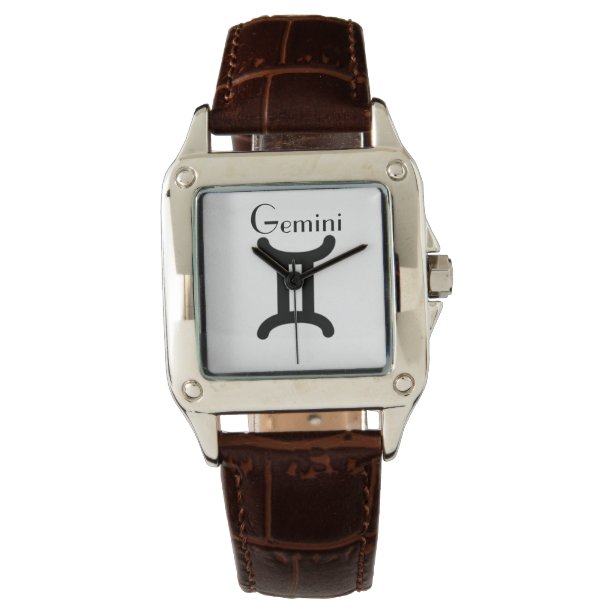 Gemini Wrist Watches | Zazzle