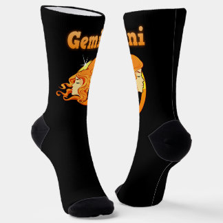 Gemini sign socks