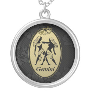 Gemini Silver Plated Necklace