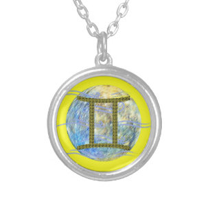 Gemini Silver Plated Necklace