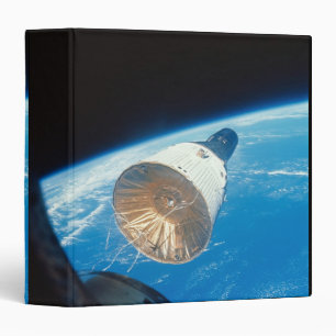 Gemini Space Capsule 3 Ring Binder