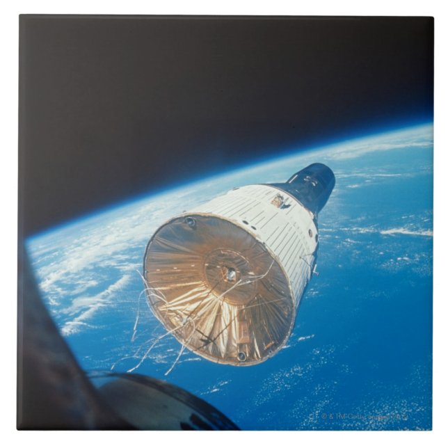 Gemini Space Capsule Ceramic Tile (Front)