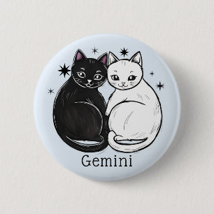 Gemini star sign the twins zodiac star button