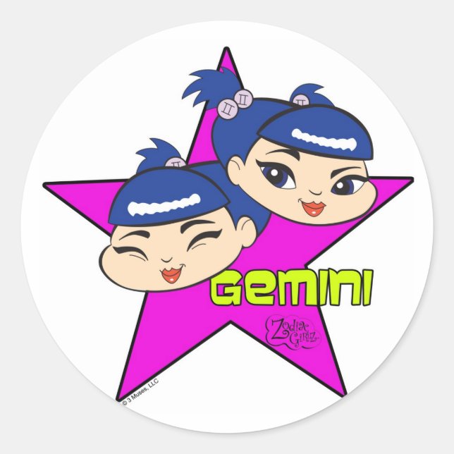 Gemini Stickers (Front)