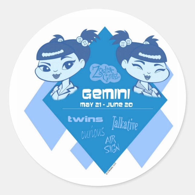 Gemini Stickers (Front)
