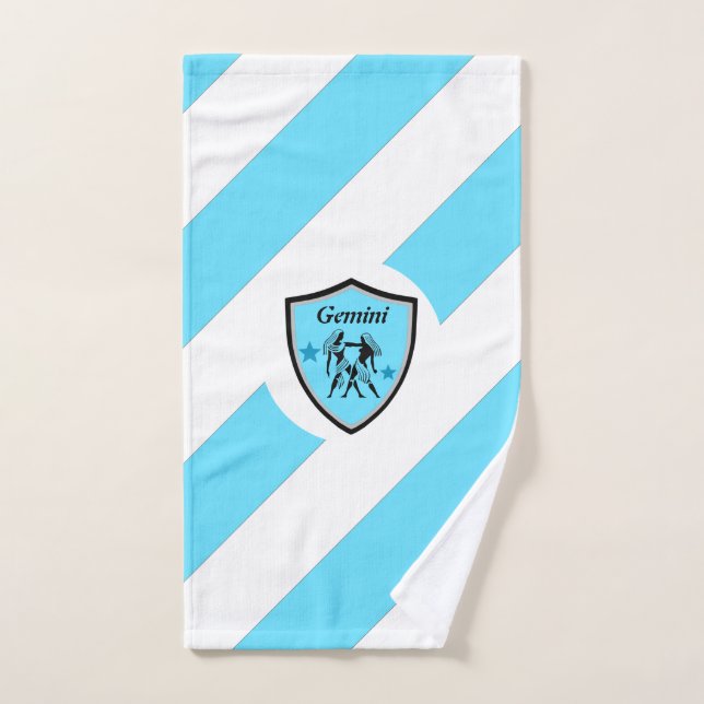 Gemini symbol  hand towel  (Hand Towel)