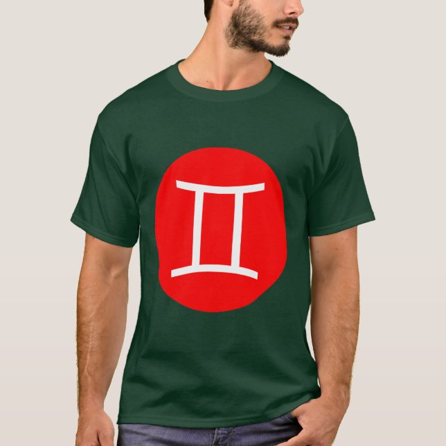 Gemini Symbol T-Shirt (Front)