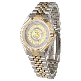 Gemini - The Twins Astrological Sign Wristwatch