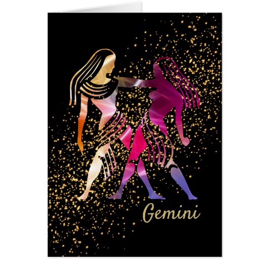 Gemini the Twins Cards (Front)